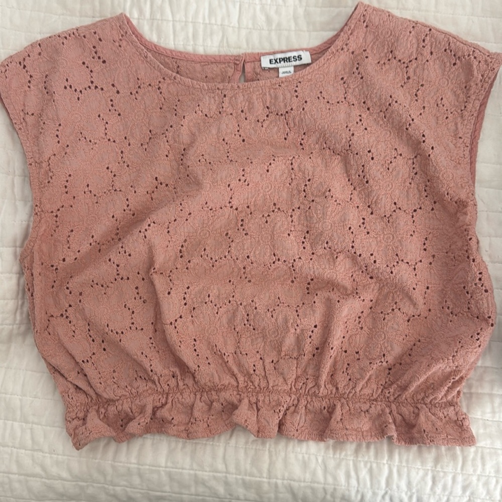 Express Crop Top Size Medium